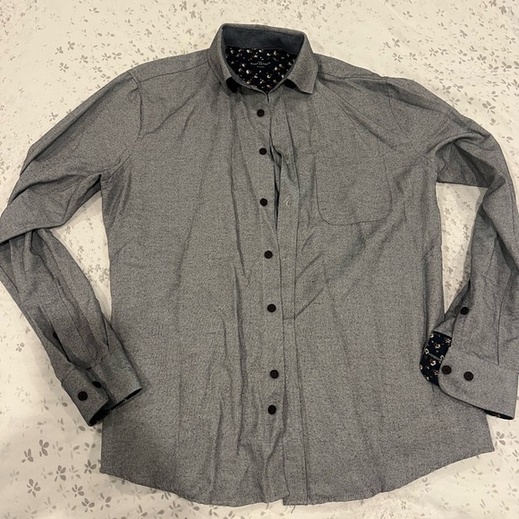 Mens Polycotton Button Down Shirt - Picture 1 of 3